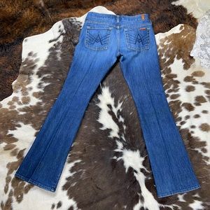 7 For All Mankind Jeans Womens Size 27 A Pocket